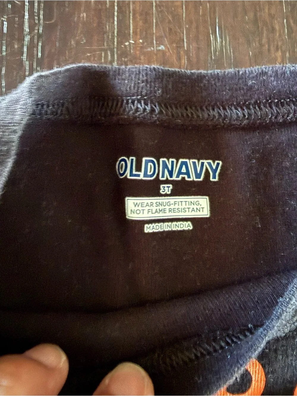 Old Navy Black “Scary Cool” Pajamas
